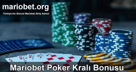 Mariobet Poker Kralı Bonusu