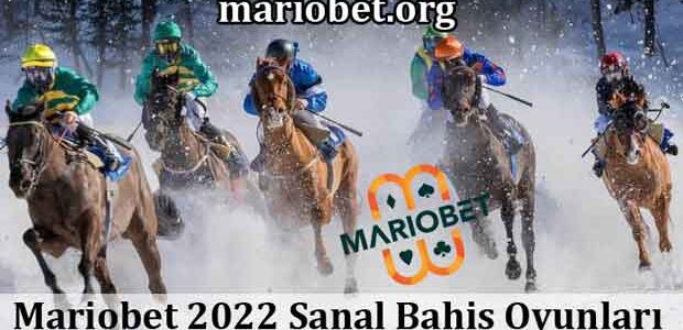 Mariobet 2022 Güncel Sanal Bahis Oyunları