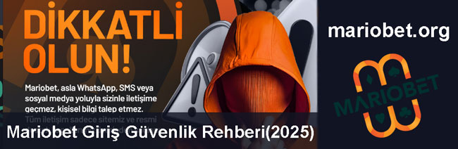 Mariobet Giriş Güvenlik Rehberi(2025)